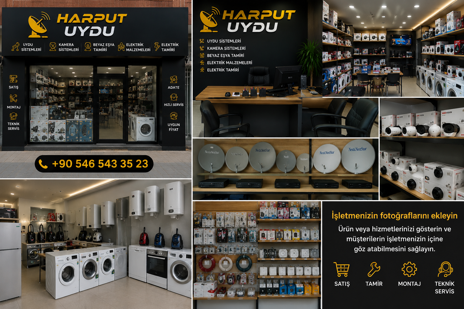 Harput Uydu Mağazası ve Servis Aracı